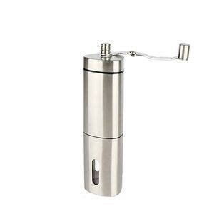 Deko stainless steel hand cranked coffee grinder ceramic grinding burr